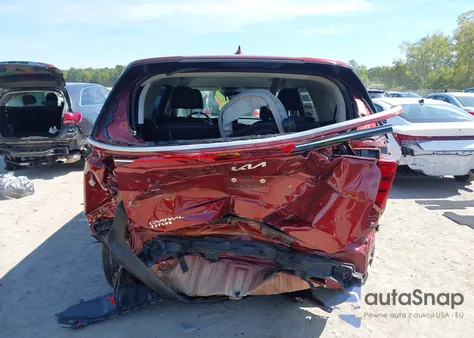 2025 Kia Carnival Mpv Lxs из США, поврежденный, VIN KNDNB5K38S6478719